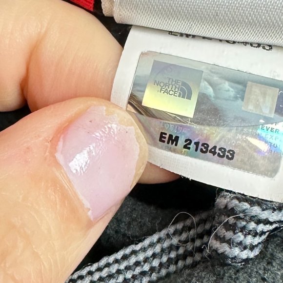 North Face Black Fleece Straight Leg Sweatpants Sz M - Picture 5 of 9